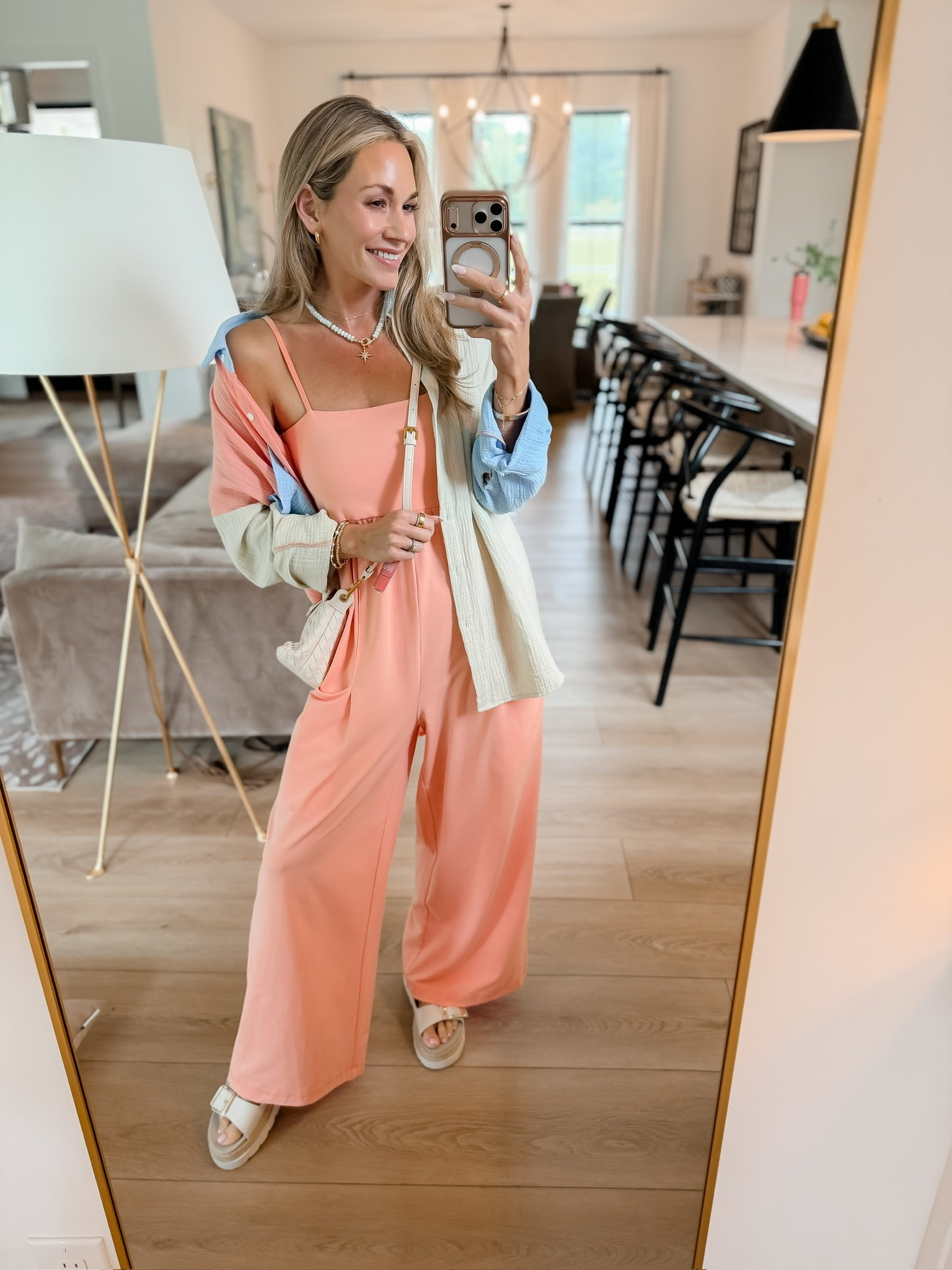 Easy causal spring and summer outfit and everything is Amazon! 


I love this oversized linen button-down as a shirt, but also as a swim cover-up. And this jumpsuit is a total designer look for less that also comes in a mini dress version.  🙌🏻 

So many cute colors to choose from too! 🧡

#LTKootd #LTKmomlife #LTKPetite