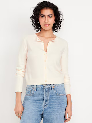 SoSoft Cropped Cardigan Sweater | Old Navy (US)