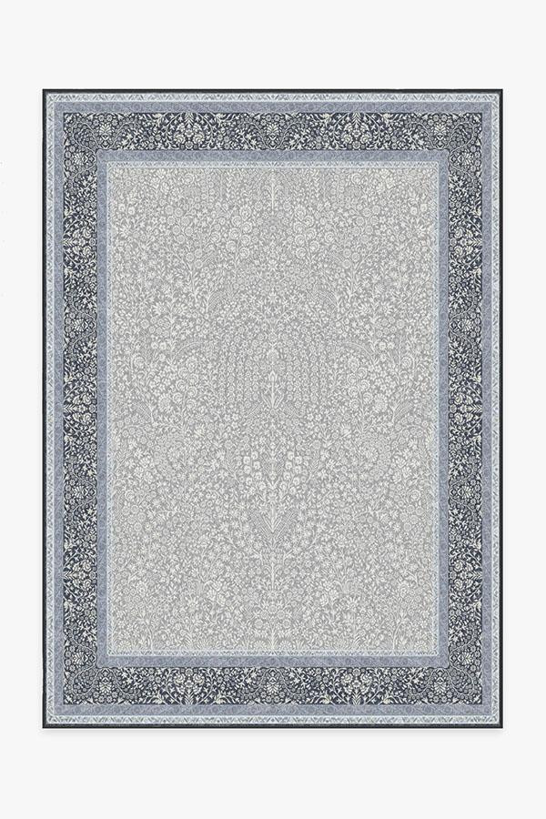 Afshan Steel Blue Rug | Ruggable
