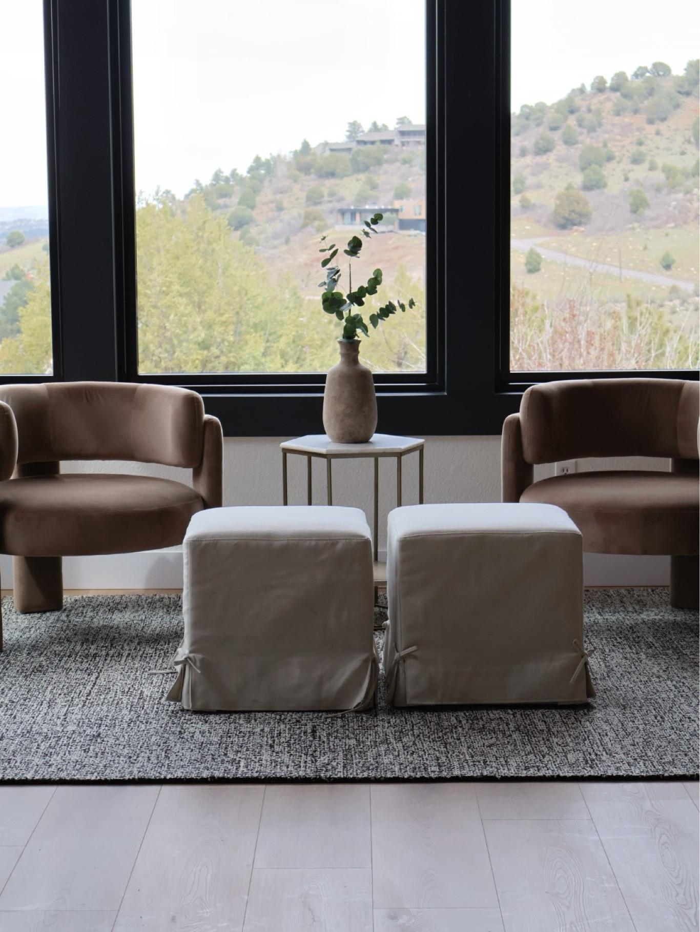 The cutest bedroom seating area with a view! We are LOVING these chairs!! 


#accentchair #ottoman #target #targetfinds #homedecor #sidetable 

#LTKStyleTip #LTKFindsUnder50 #LTKHome