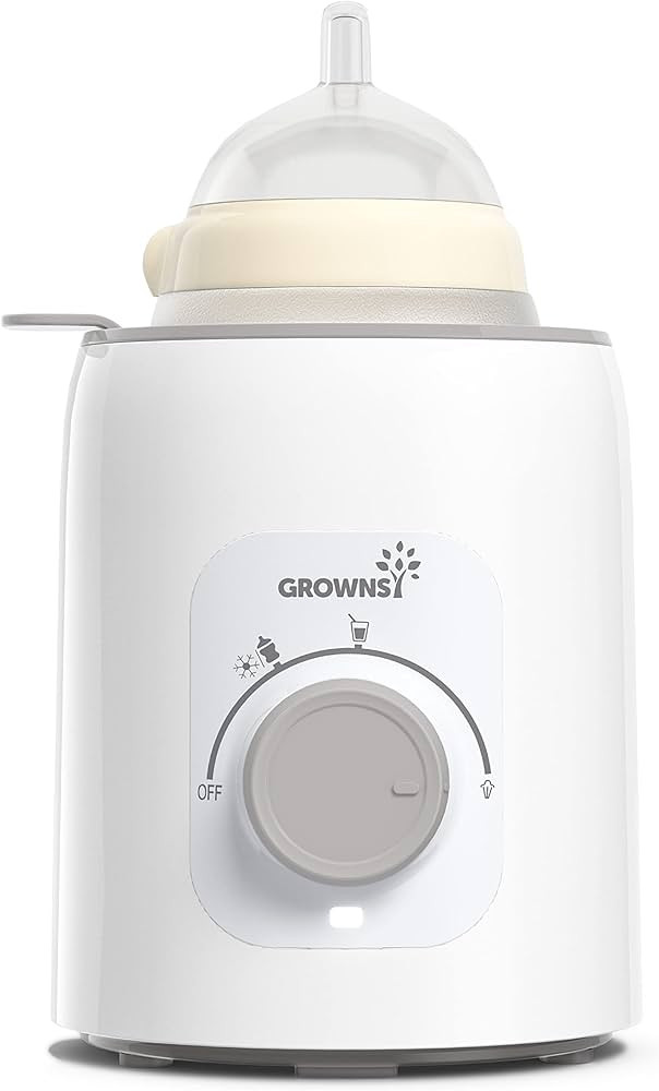 Bottle Warmer, GROWNSY 6-in-1 Fast Baby Milk Warmer for Breastmilk or Formula, Accurate Temperatu... | Amazon (US)