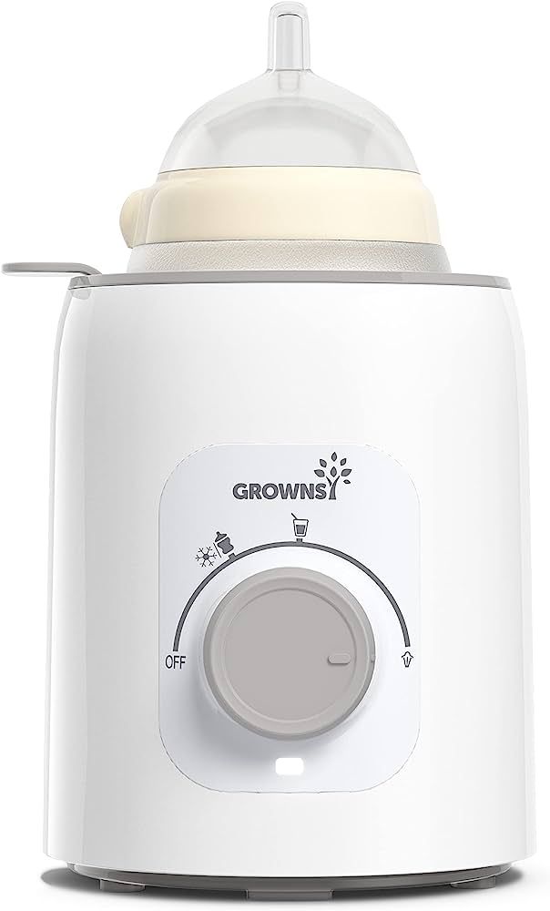 Bottle Warmer, GROWNSY 6-in-1 Fast Baby Milk Warmer for Breastmilk or Formula, Accurate Temperatu... | Amazon (US)