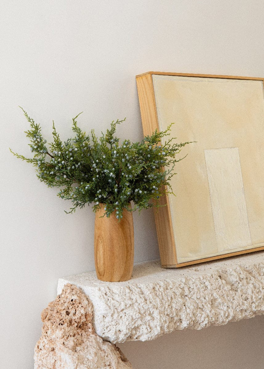 Faux Juniper Spray with Berries - 18 | Afloral