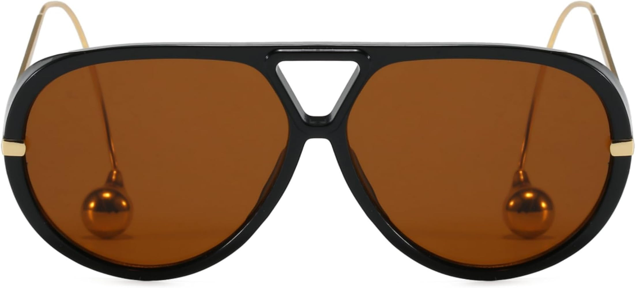 Oversized Retro Aviator Sunglasses for Women Fashion UV Protection 2025 Trendy Large Frame Sungla... | Amazon (US)