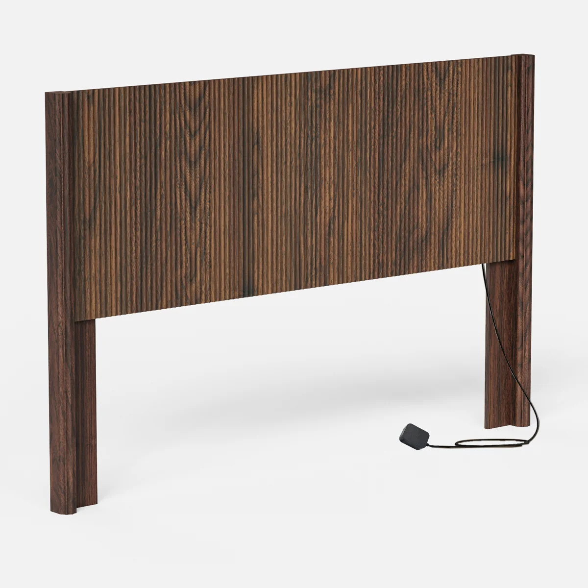 Queen Size Headboard Modern Fluted Wall-Mounted Head Board With Lighting | Wayfair North America