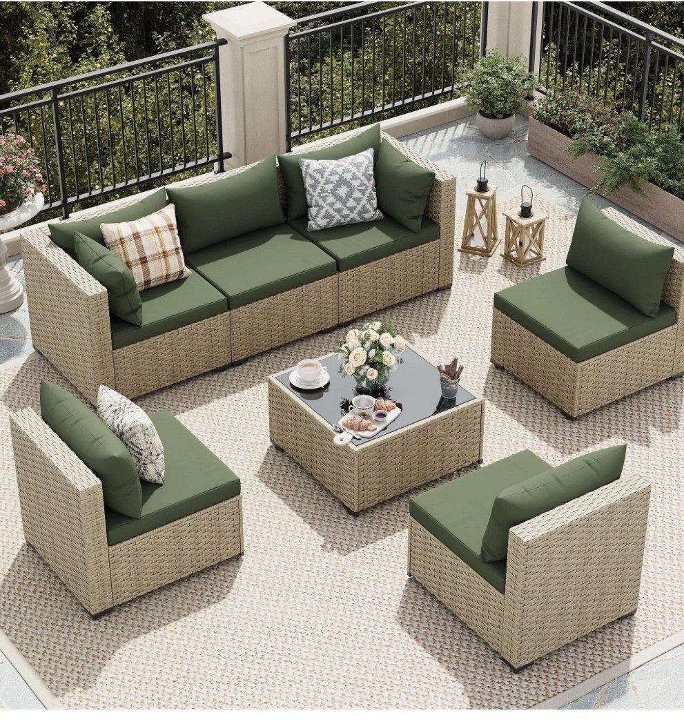 Walmart blowing out their patio furniture! Under $320 for a 7 piece set!

#LTKFamily #LTKSeasonal #LTKHome