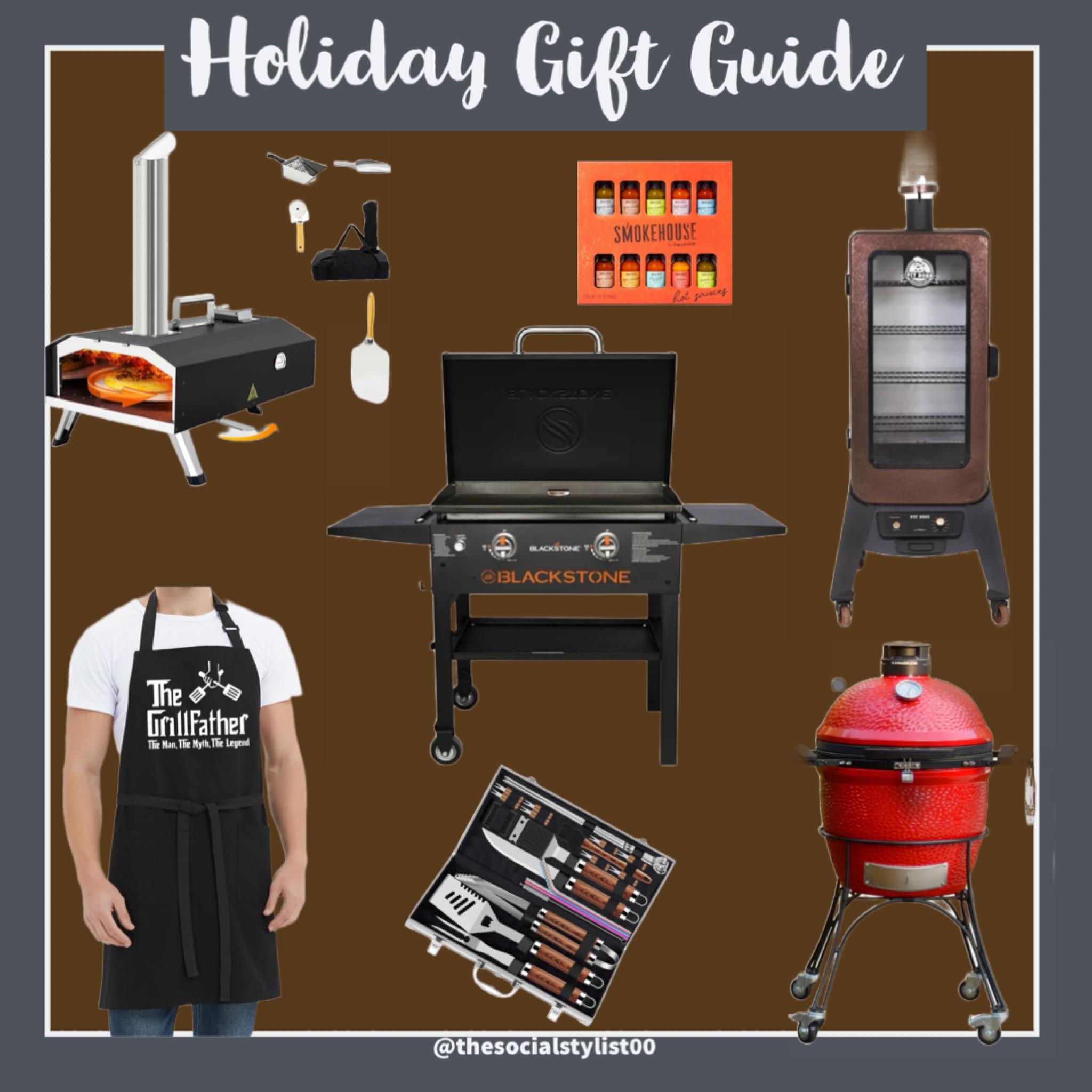 Gift Guide for Him 

Gifts for him, gifts for dad, gifts for husband, gifts for men, grill master, grill accessories, gifts for a grilled, bbq, smoker, pizza oven, Christmas gift ideas, gift ideas

#LTKGiftGuide #LTKCyberWeek #LTKHoliday