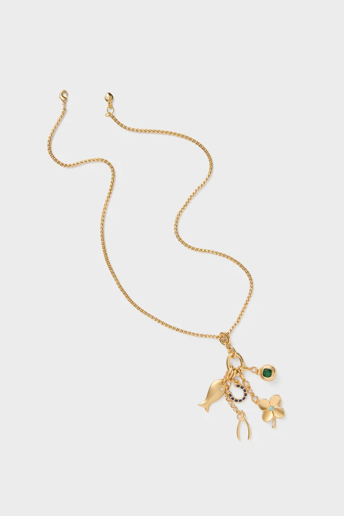 Gold Buona Fortuna Necklace | Tuckernuck (US)
