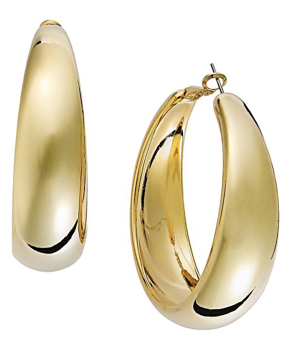 Thalia Gold-Tone Large 2" Hoop Earrings | Macys (US)