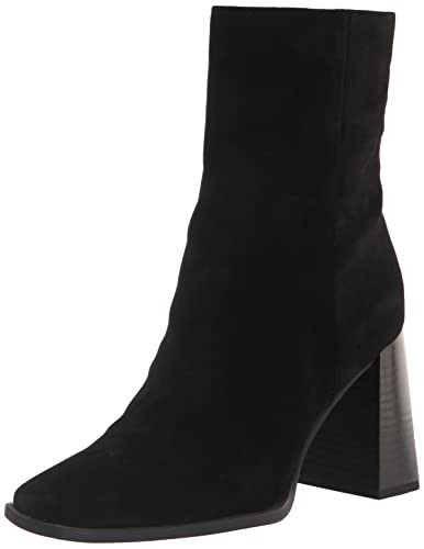 Sam Edelman Women's Ivette Fashion Boot Black Suede 9.5 Medium | Amazon (US)