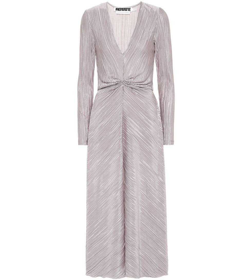 Pleated midi dress | Mytheresa (UK)