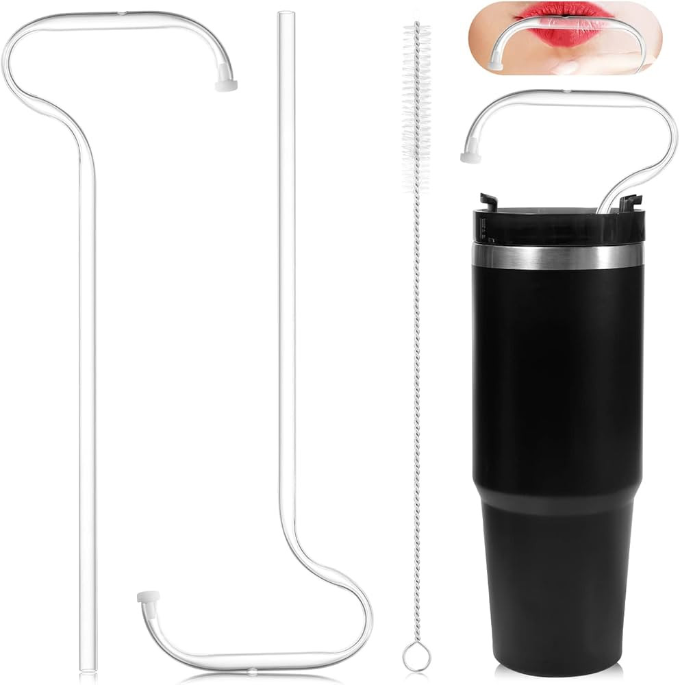 Anti Wrinkle Straw, 2pcs Plastic Prevent Wrinkle Straw Compatible with Stanley Adventure Quencher... | Amazon (CA)