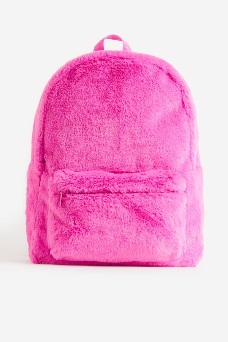 Fluffy Backpack - Cerise - Kids | H&M US | H&M (US + CA)