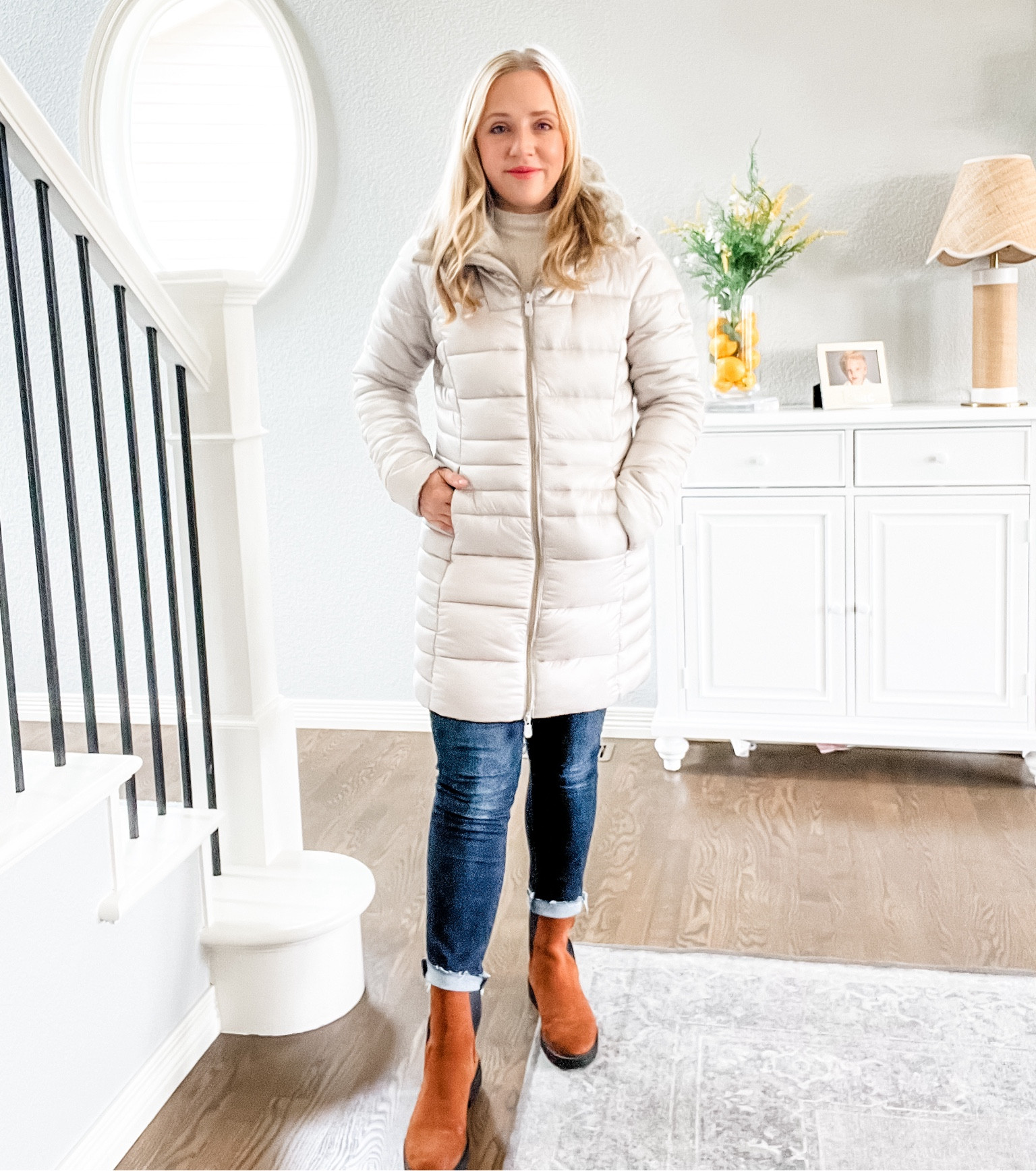 This puffer coat in size 1 (small) is so soft and fits tts! Part of the Nordstrom sale.

Puffer coat. Winter coat. Faux fur coat. Nordstrom sale. 

#LTKxNSale