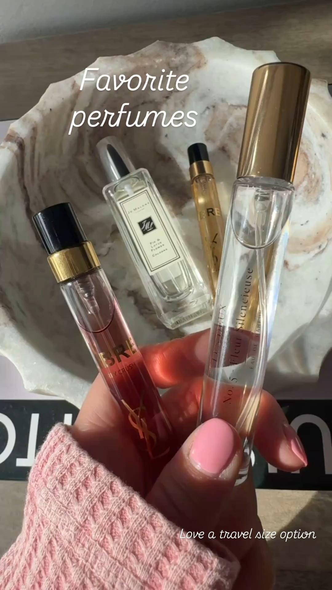 Love having travel size perfumes on hand for travel!! 
Newest fav: YSL libre berry. 🫶🏻

#LTKTravel #LTKSeasonal #LTKgrwm