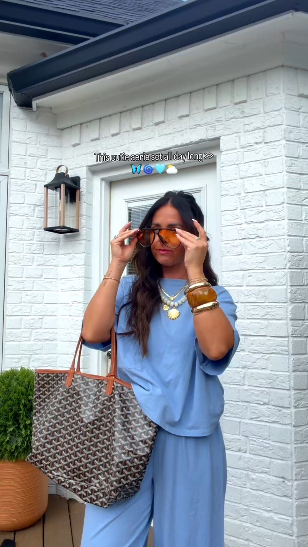 The cutest blue set from aerie 🩵🦋

#LTKootd #LTKgrwm #LTKdayinmylife