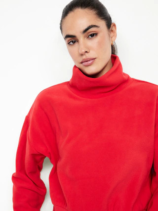 Performance Microfleece Mock Neck Sweatshirt | Old Navy (US)