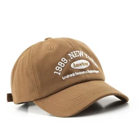 〖Yilirongyumm〗 Brown Baseball Caps For Men Men Baseball Cap Sun Protection Baseball Cap Adjustable S | Walmart (US)