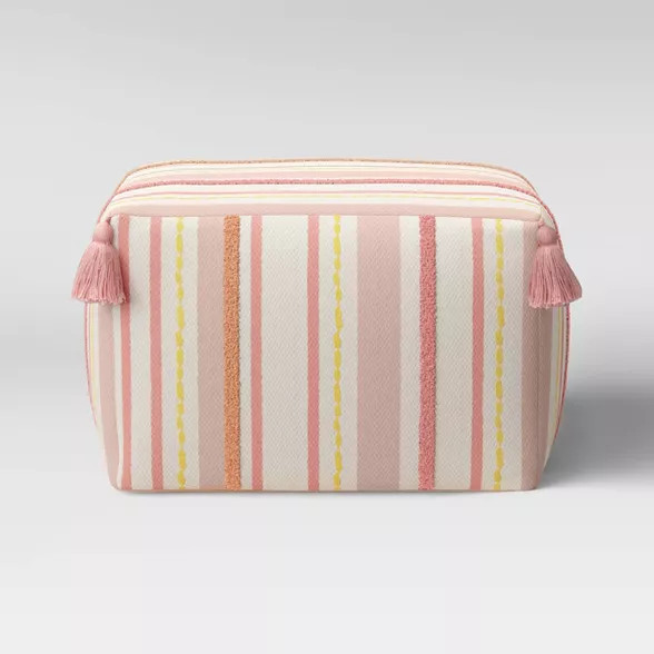 Lucia Embroidered Moroccan Inspired Pouf - Opalhouse™ | Target