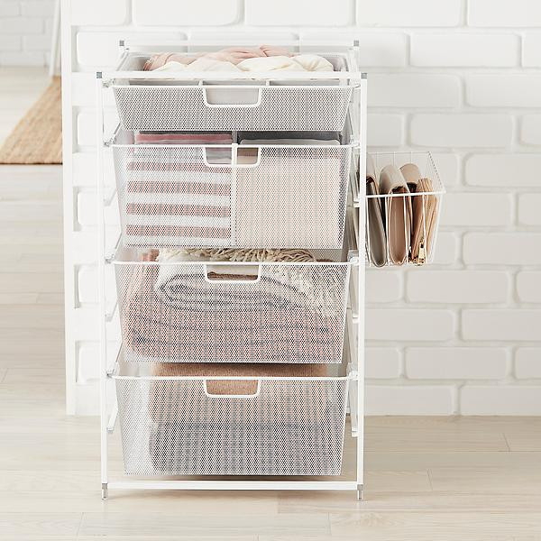 Elfa White Drawers Solution & Organizers | The Container Store