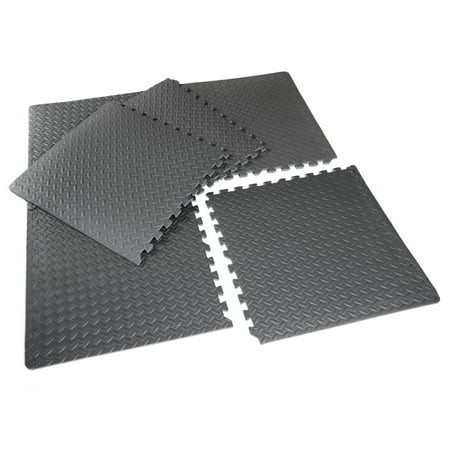 CAP High Density Interlocking Puzzle Mat Set - 22.3" x 22.3" 6 Pieces | Walmart (US)