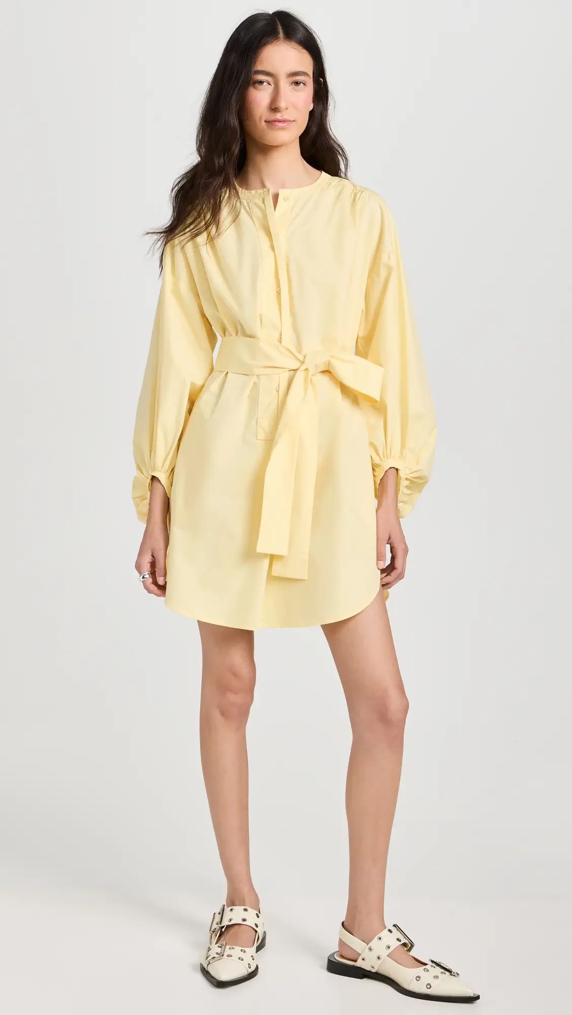 English Factory Billow Belted Mini Dress | Shopbop | Shopbop