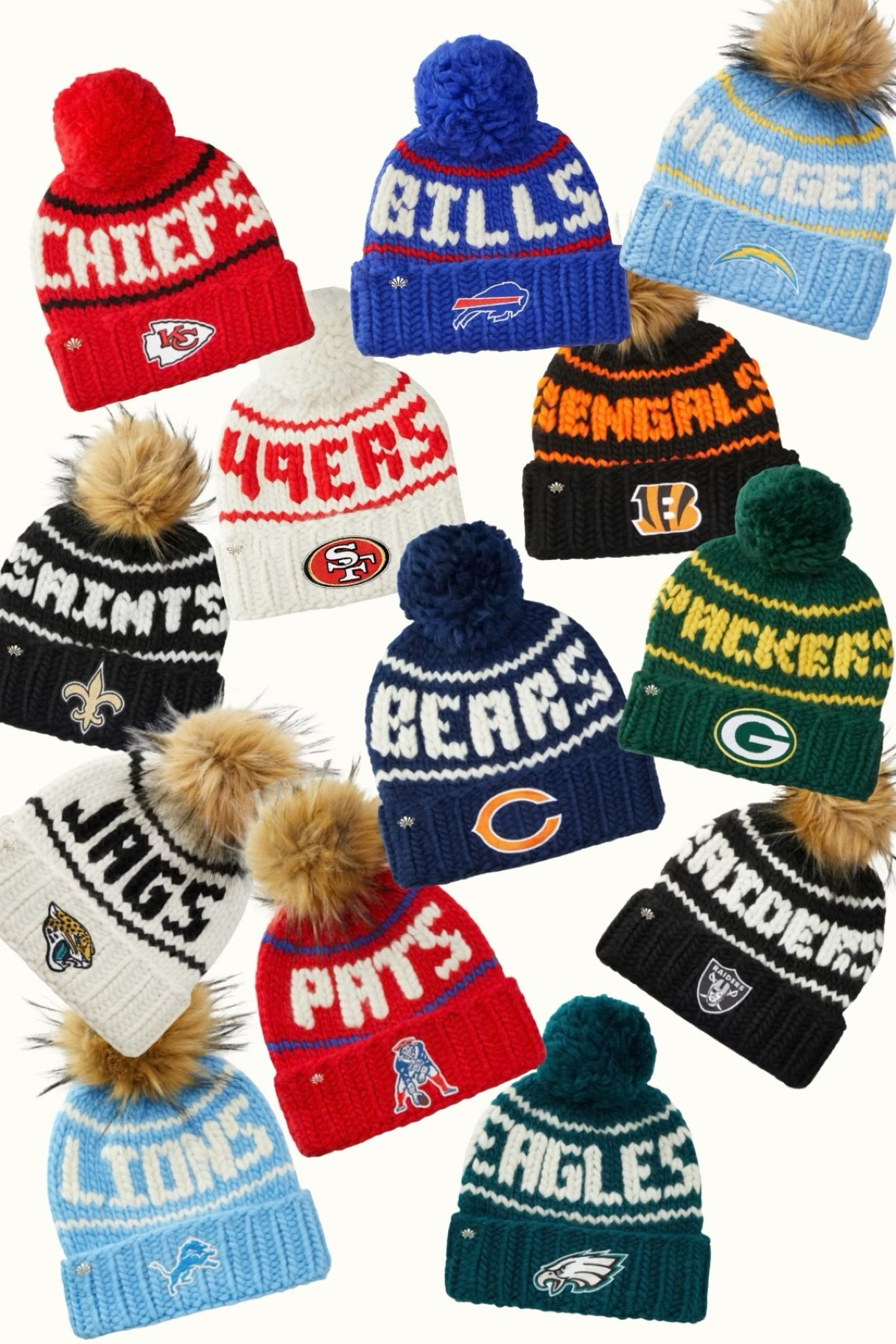 The cutest Pom Pom NFL team hats #nfl #gameday #lelesadough 

#LTKSeasonal #LTKStyleTip #LTKGiftGuide