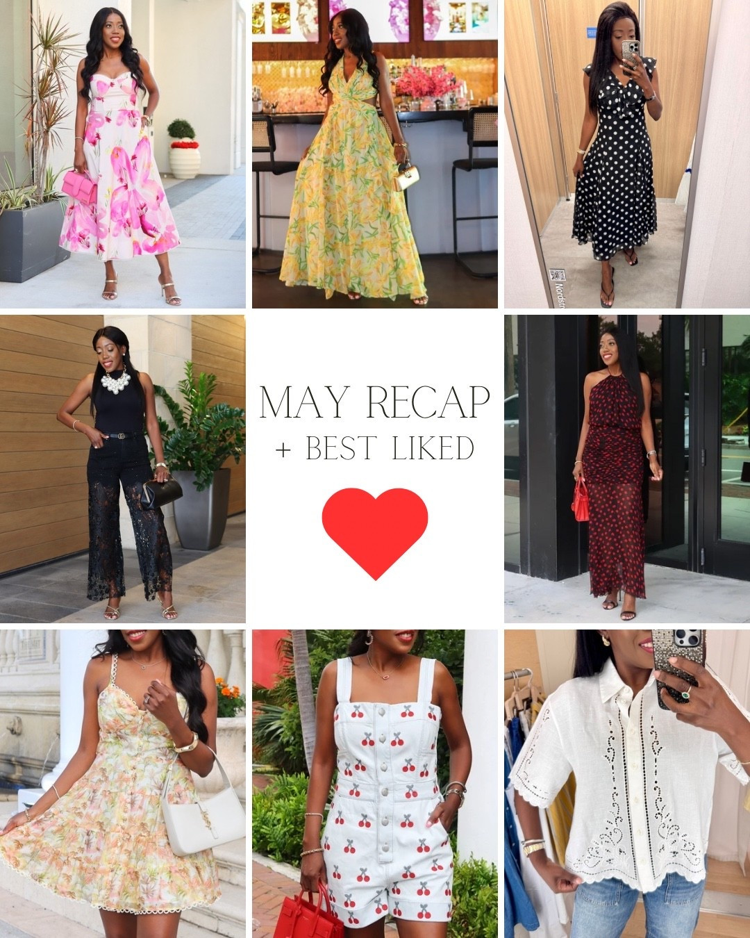 May Recap + Best Liked Outfits 
Wearing sizes small or medium; 25 or 26. 

Spring Outfits, Summer Outfits, Date Night Outfits,

#LTKootd #LTKOver40 #LTKSaleAlert