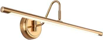 Picture Lights 24.4'' Inch Brass for Painting Display Wall,Brief Metal Artwork LED Wall Sconces L... | Amazon (CA)