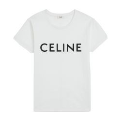 Celine T-Shirt In Cotton - CELINE | 24S (APAC/EU)