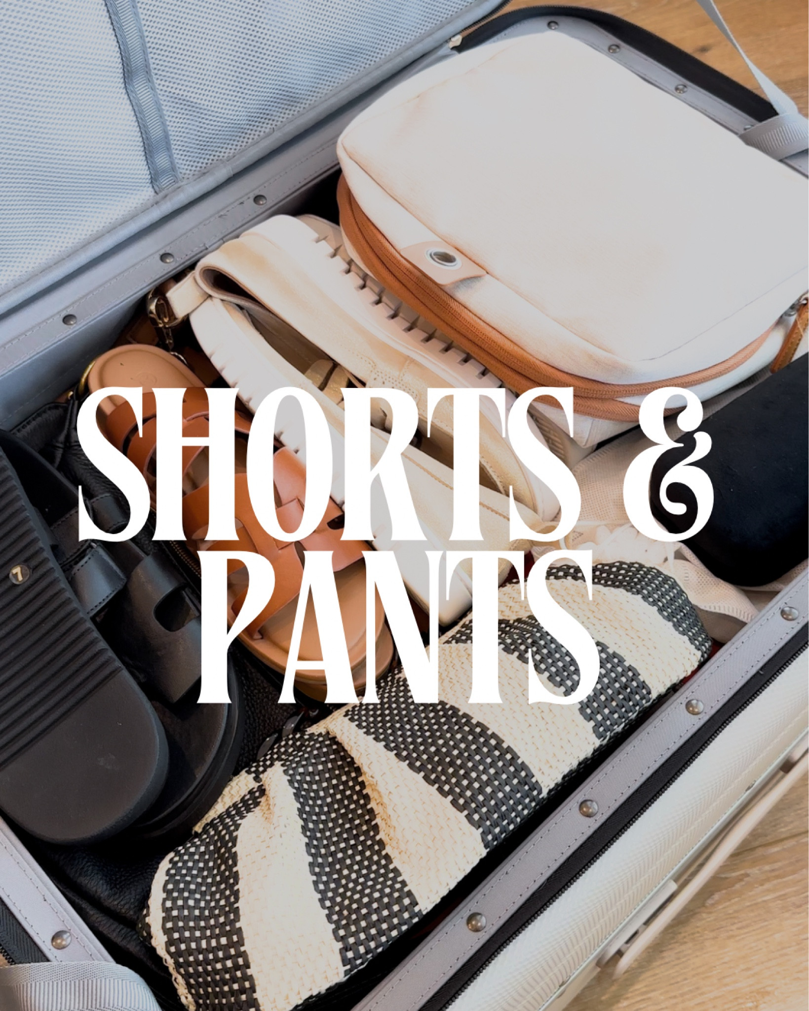 Shorts and Pants from my Italy Summer Packing Reel