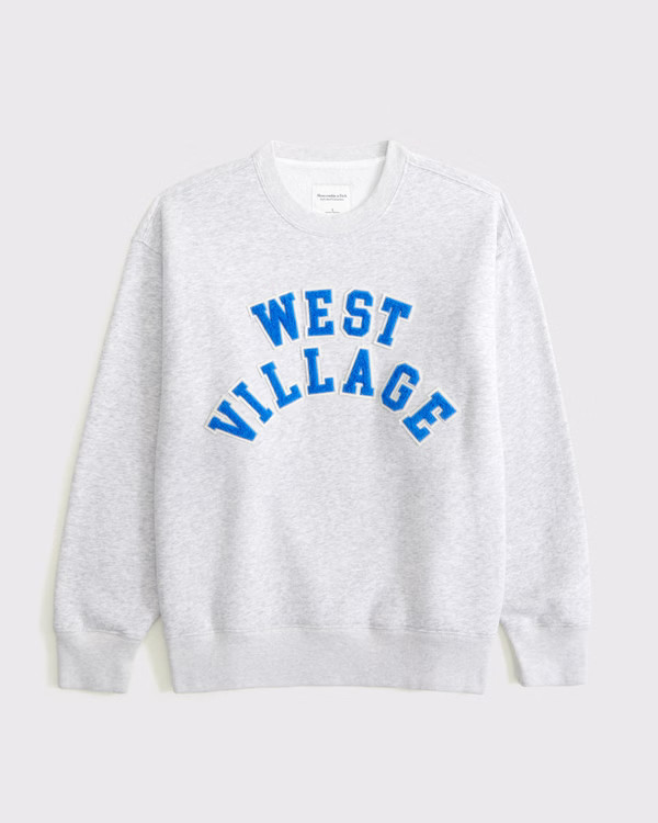 Women's New York Vintage Sunday Crew | Women's Tops | Abercrombie.com | Abercrombie & Fitch (US)