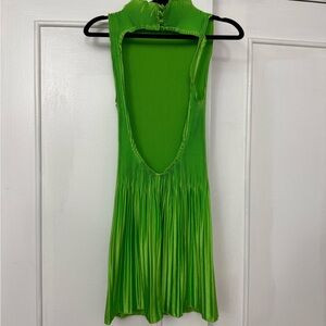 Soiree Gisele Mini Dress in Neon Lime | Poshmark