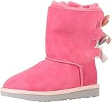 UGG girls Bailey Bow Ii Boot, Pink Azalea Icelandic Blue, 9 Toddler US | Amazon (US)