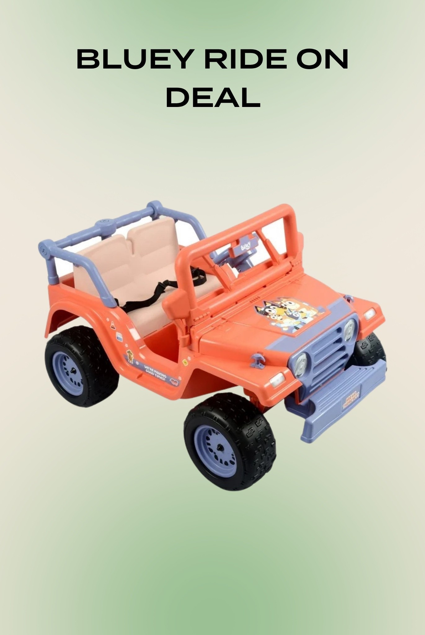Bluey ride on deal at Walmart! 👏🏾

#LTKmomlife #LTKKids #LTKSaleAlert