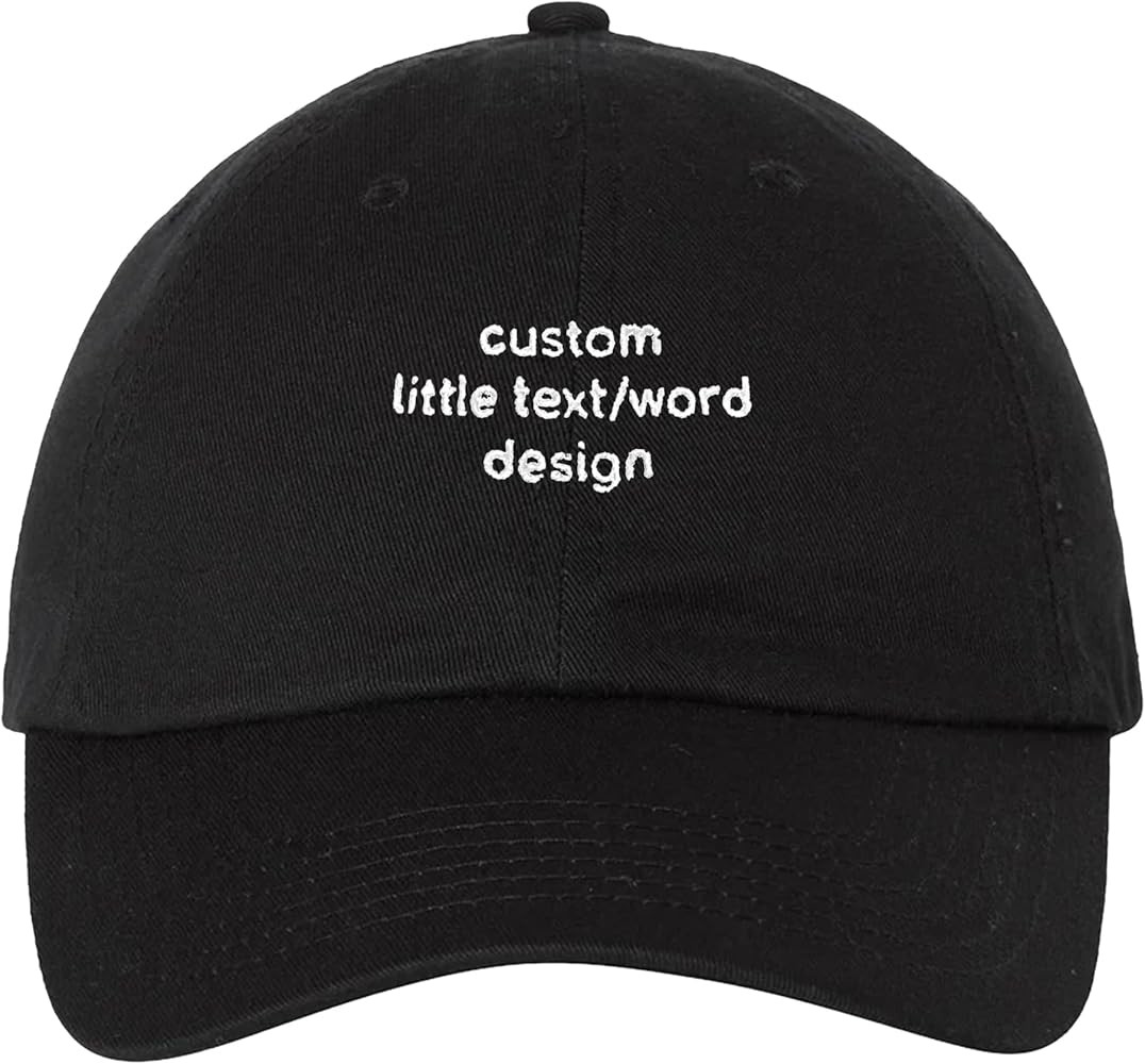 Personalized Embroidered Baseball Cap Custom Embroidered Baseball Hat | Amazon (US)