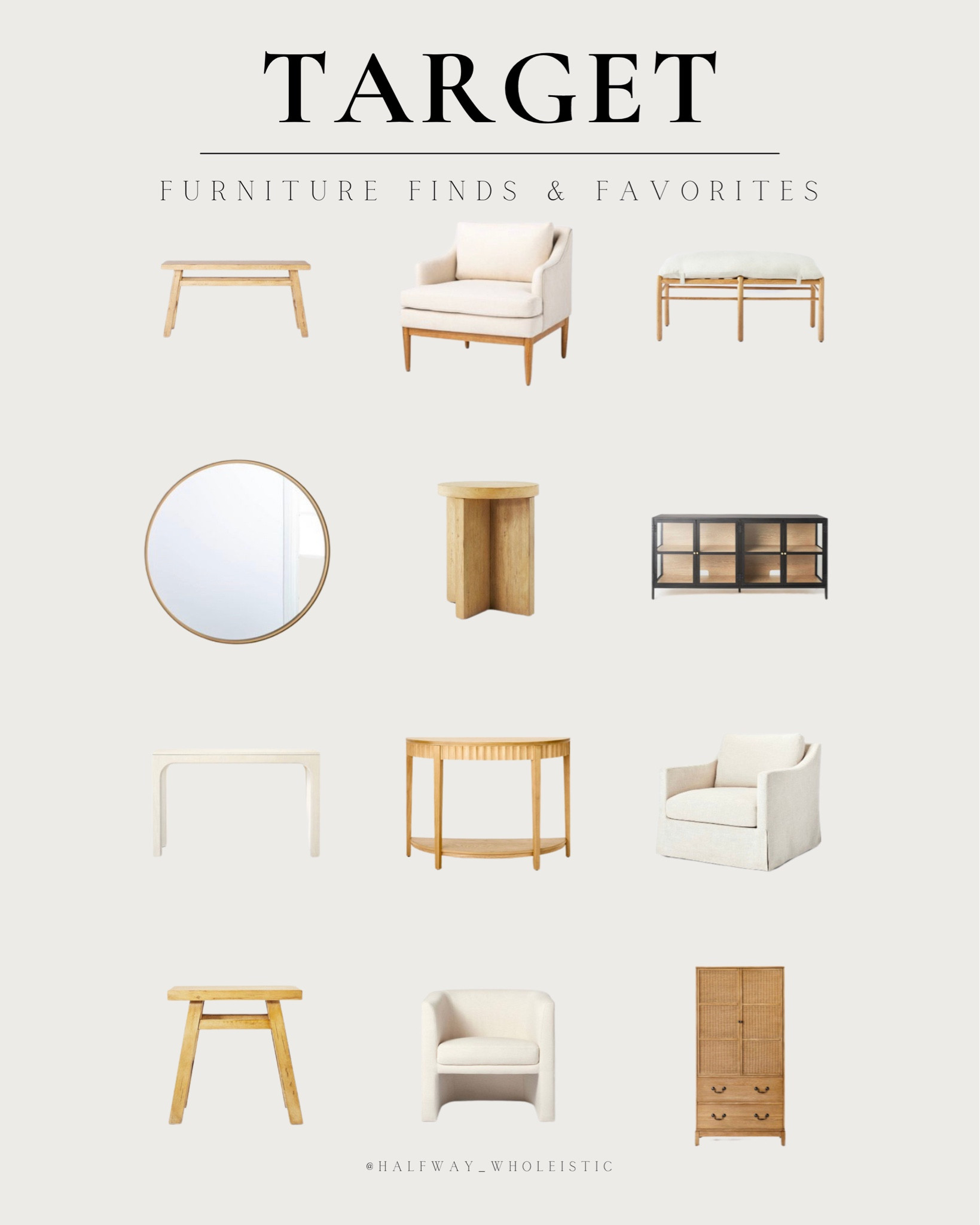 Some of my favorite target furniture finds! 

#LTKhome #LTKunder100 #LTKsalealert