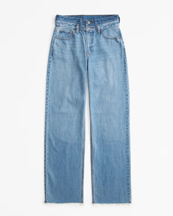 High Rise Loose Jean | Abercrombie & Fitch (US)