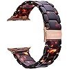 V-MORO Resin Strap Compatible with Apple Watch Band 38mm 40mm Series 5/4/3/2/1 Women Men with Sta... | Amazon (US)