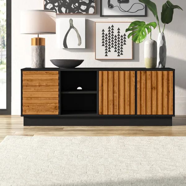 Heitzman Solid Wood TV Stand for TVs up to 85" | Wayfair North America
