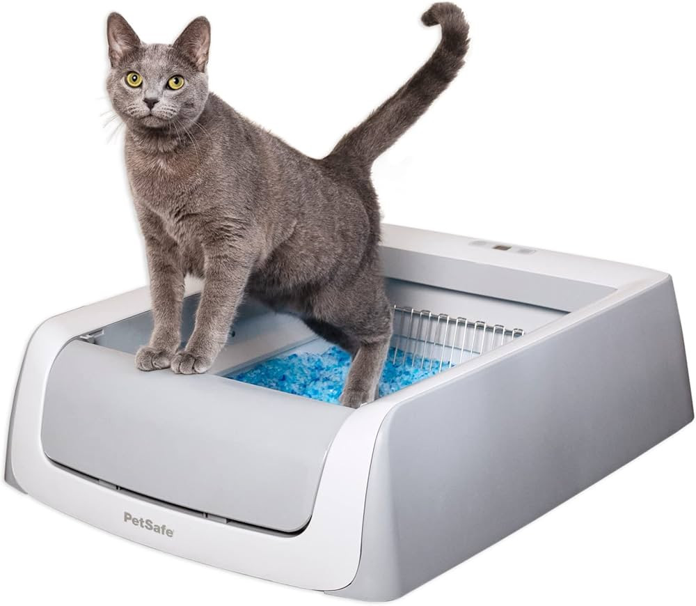 PetSafe ScoopFree Crystal Pro Self Cleaning Litter Box, Automatic Cat Litter Box, Includes Dispos... | Amazon (US)