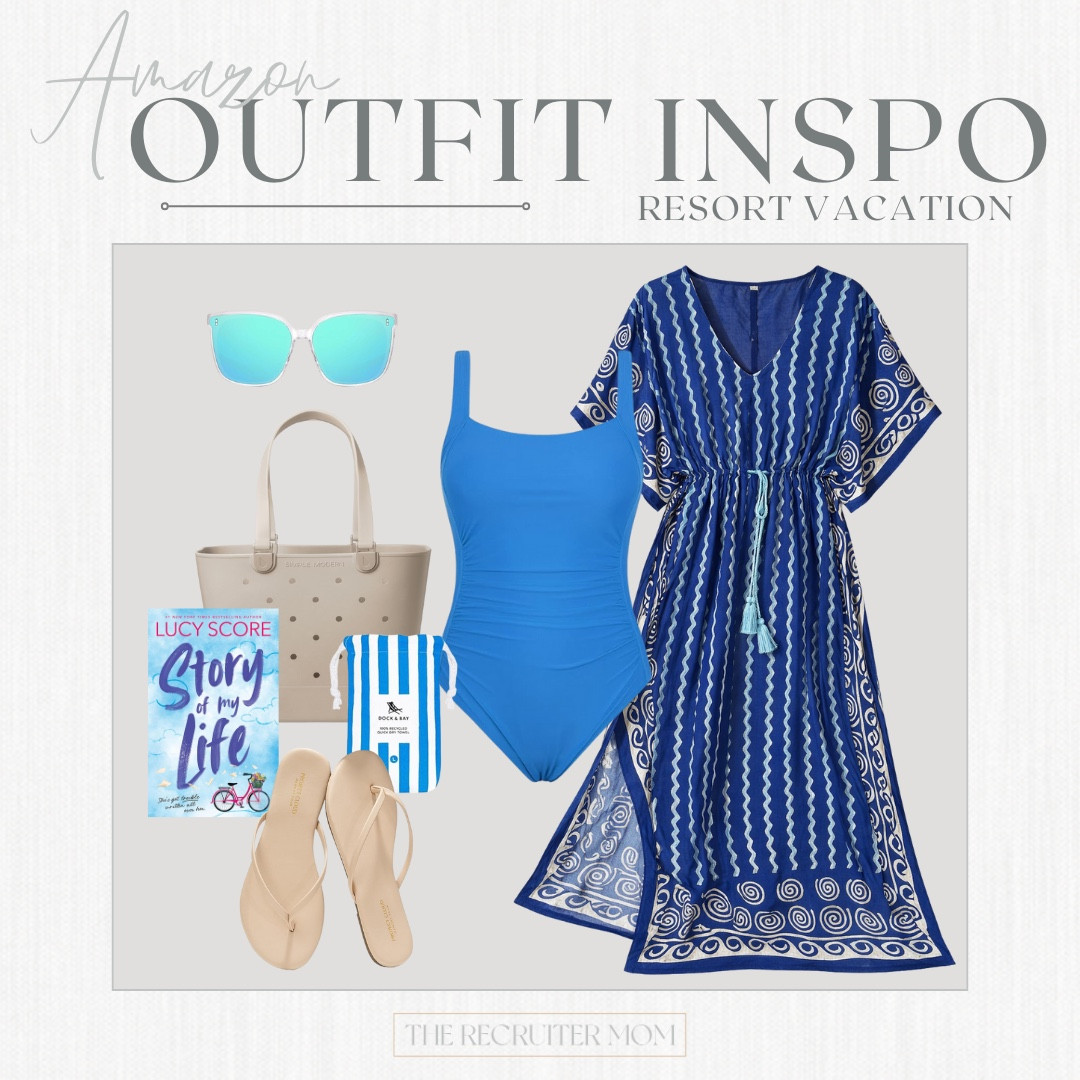 Blue One Piece Swimsuit full cover with belted coverup #springbreaklook #resortwear #beachday 

 

#LTKSeasonal #LTKMidsize #LTKTravel