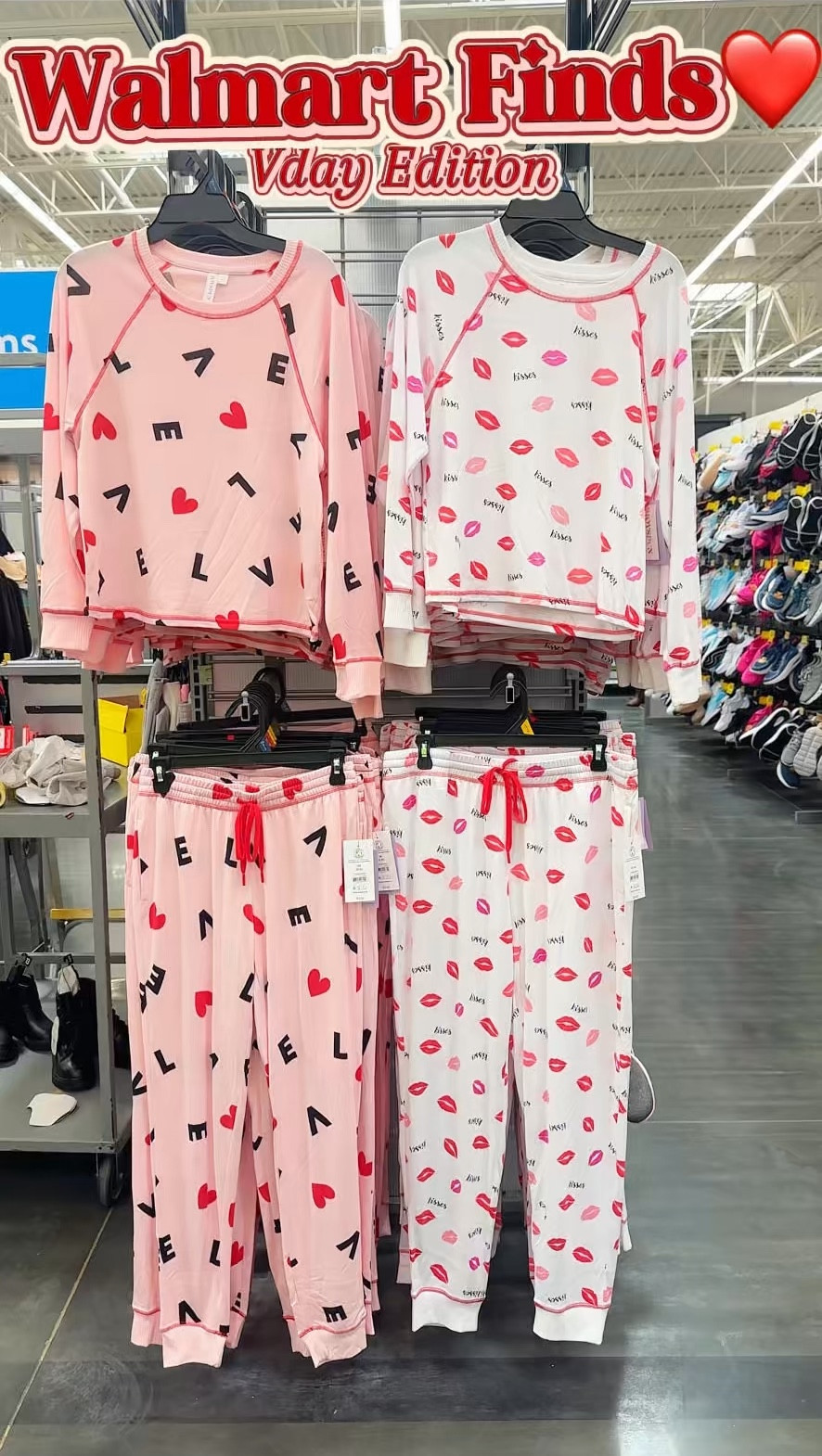 Comfy Sleep Jogger Sets but make them Valentine’s Day themed💕 ❤️ 💕 

#LTKSeasonal #LTKFindsUnder50