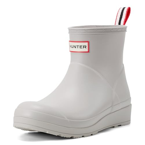 Hunter Women's Play Short Rain Boot, Zinc, 11 | Amazon (US)