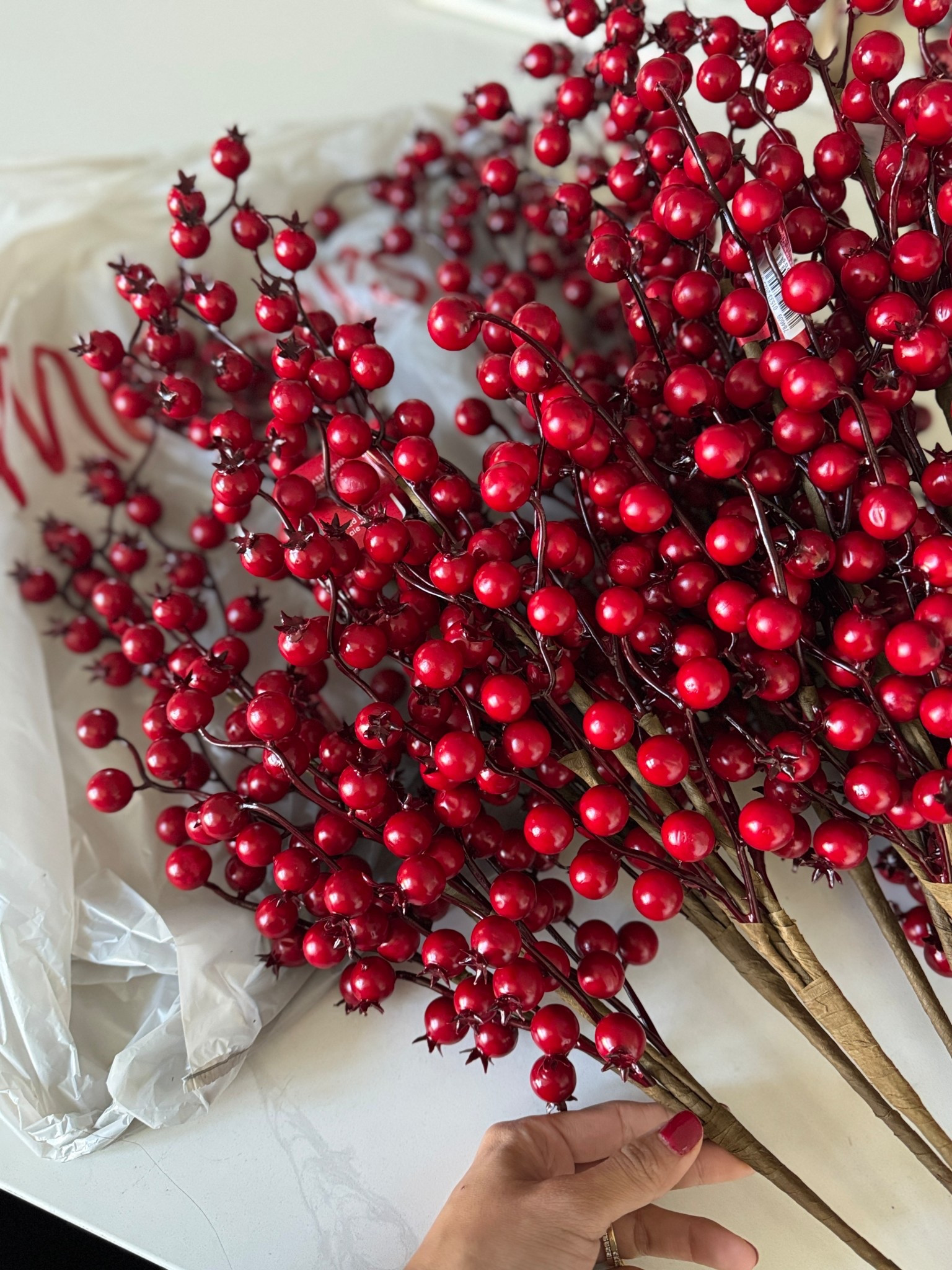 Love these red berry stems for Christmas! 🎄✨
Perfect for trees or vases — such an easy way to add holiday charm 

#LTKStyleTip #LTKHoliday #LTKHome