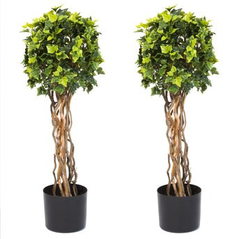 Nature Spring 30-in Multiple Colors Indoor/Outdoor Artificial Mixed Greenery Artificial Tree | Lowe's
