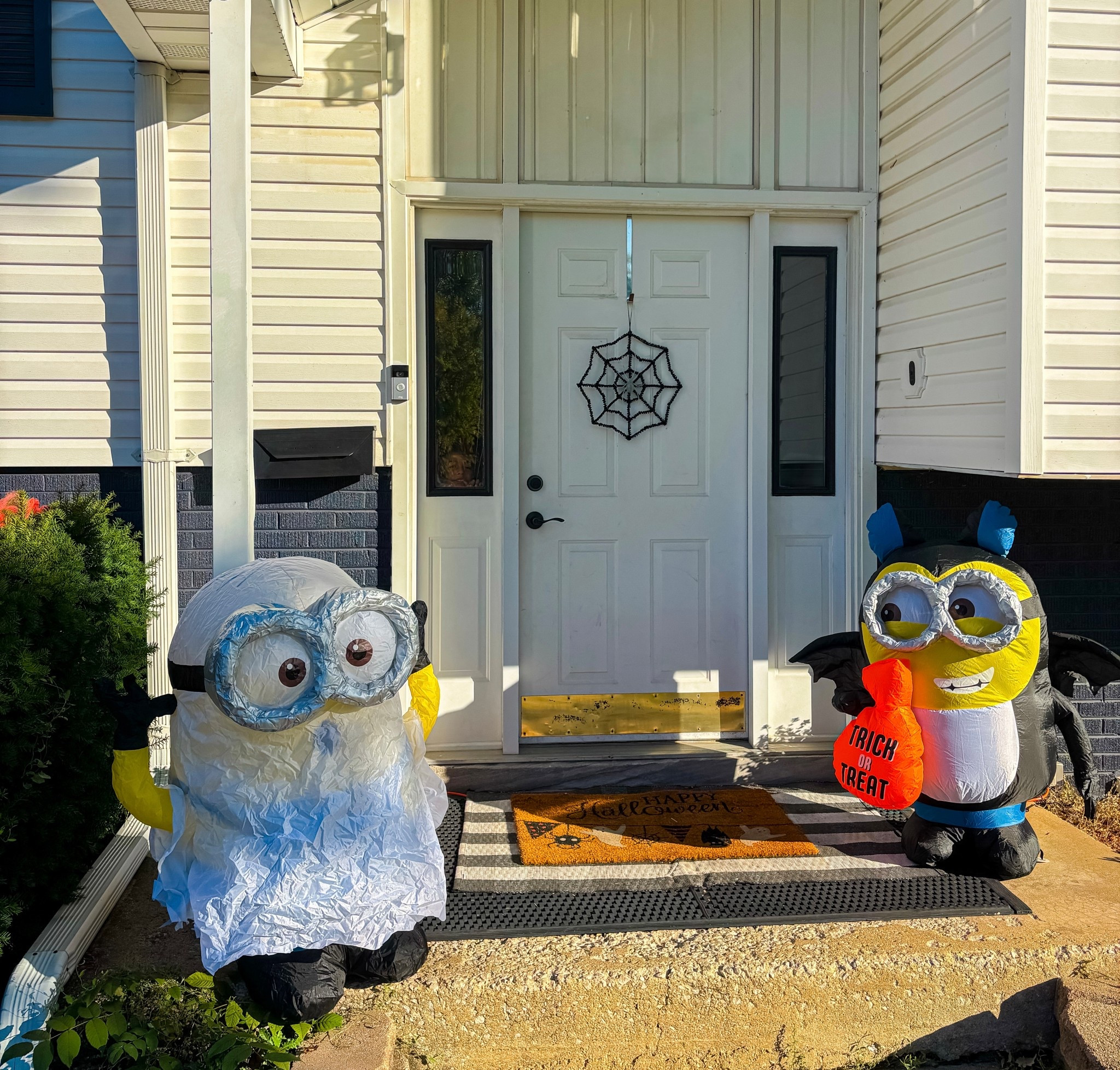 This year I just added two minion inflatables for my outdoor halloween decor. They also light up at nighttime 

#LTKHalloween