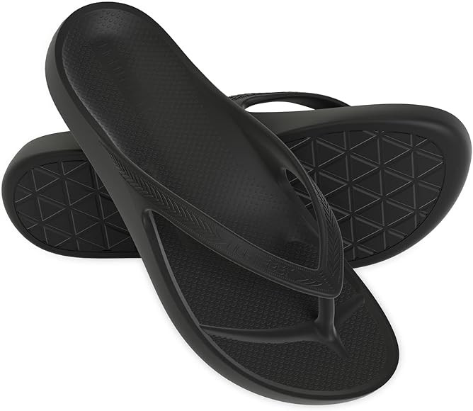 LightFeet Arch Support Flip Flops | Unisex Plantar Fasciitis Slippers |Made by Australian Podiatr... | Amazon (UK)