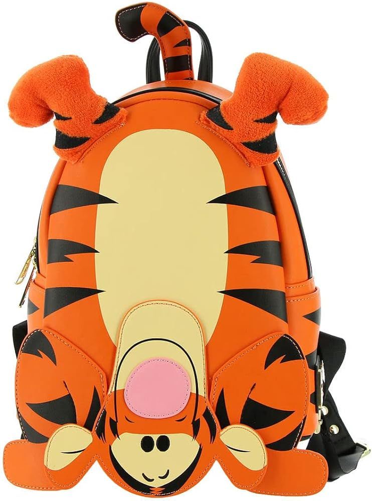 Loungefly Winnie the Pooh Tigger Cosplay Mini Backpack OrangeBlack | Amazon (US)