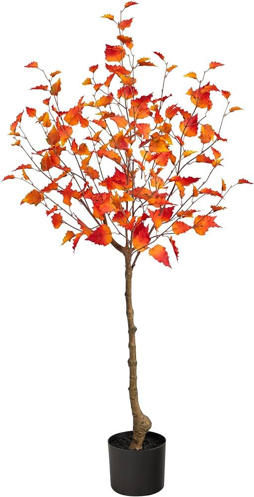 4ft. Fall Birch Artificial Autumn Tree | Amazon (US)